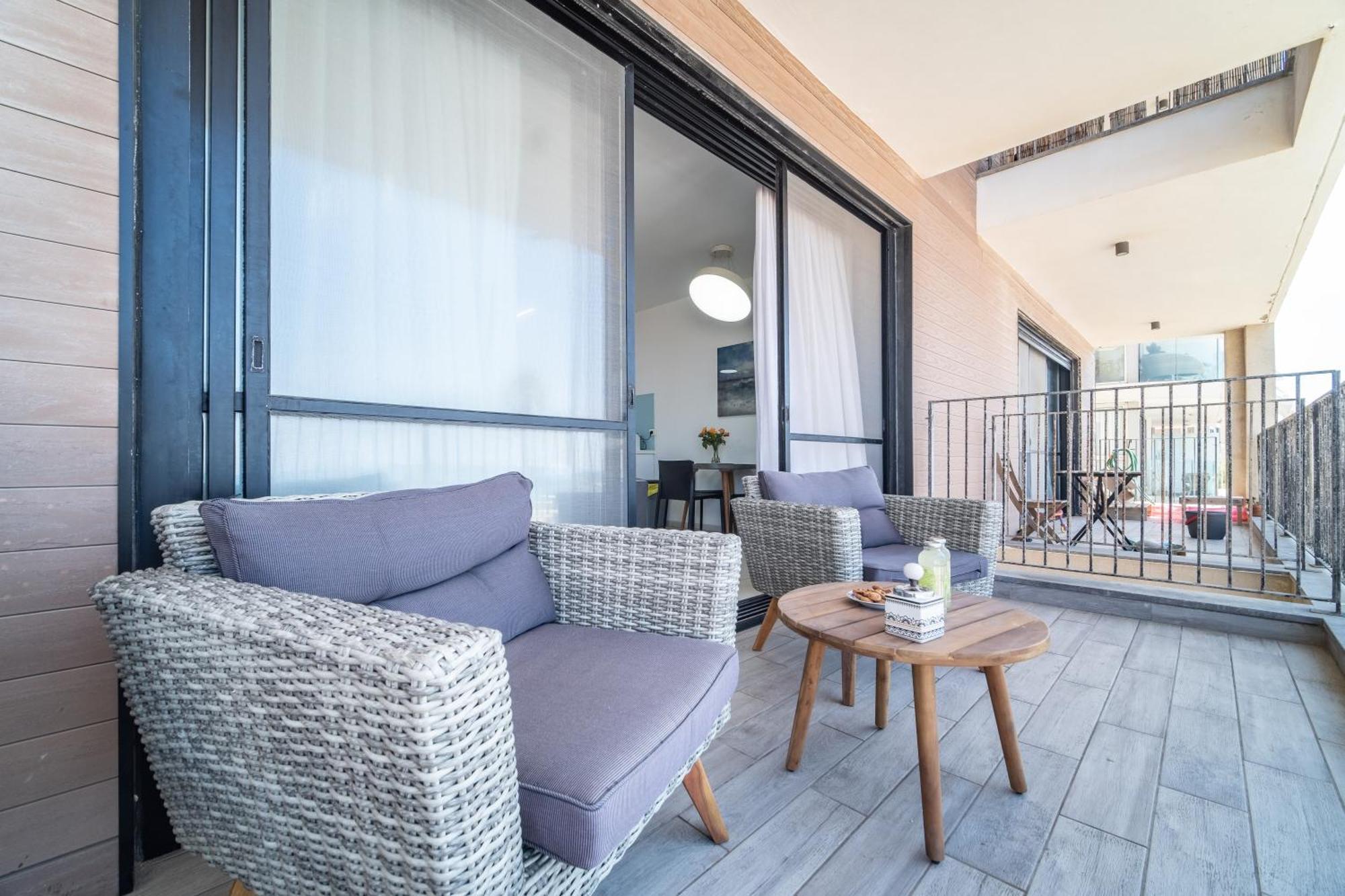 Ferienwohnung Bat Galim Full Sea View Balcony By Sea N' Rent Haifa Exterior foto