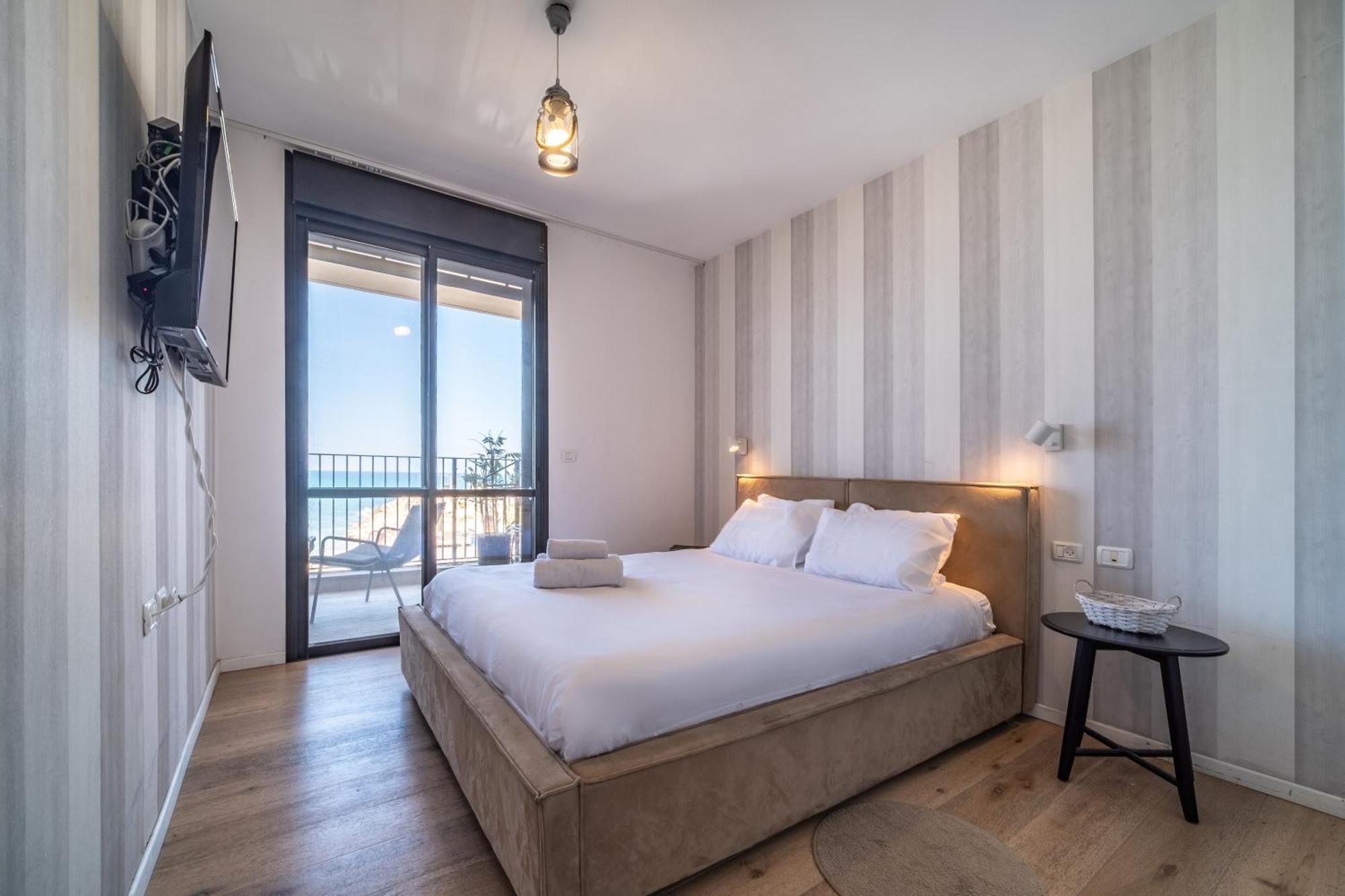 Ferienwohnung Bat Galim Full Sea View Balcony By Sea N' Rent Haifa Exterior foto